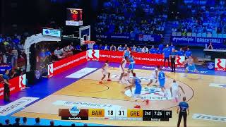 Dominicana Enfrentará un Monstruo (Grecia). Aquí destroza a Bahamas y sus 6 NBA.