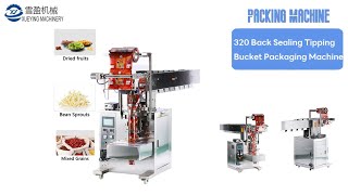 320 back sealing tipping bucket packaging machine