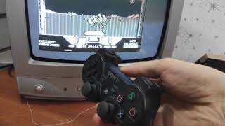 zx spectrum ленинград 48к и геймпад от ps3 dualshock esp32