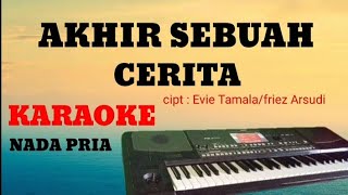 AKHIR SEBUAH CERITA - IMRON SADEWO - (KARAOKE) DANGDUT NADA PRIA