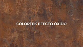 Colortek Oxyd | Efecto óxido