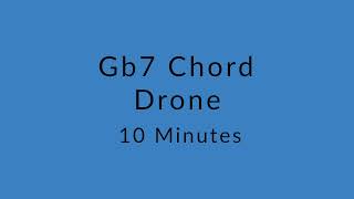 Gb7 Chord Drone Sound