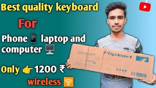 Best quality wireless 🛜 keyboards under 1500₹ | vk vlog 029 | New vlog | #vlog #vlogs