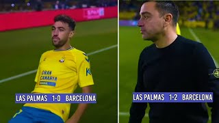 Barcelona epic comeback againts Las Palmas