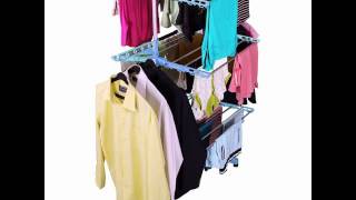 hanging clothes dryer rack