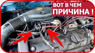 🚗 Машина не разгоняется и не тянет. 🔧 Двигатель тупит, провалы, увеличен расход. 🚙  ПРОСТАЯ ПРИЧИНА