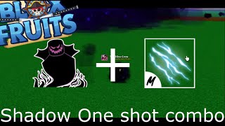 [Shadow + Electric Claw One shot combo] | Blox Fruits | (100 subs special)