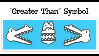 How To Write The Greater Than Symbol