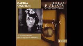 Great Pianists of the 20th Century- Vol.2: Martha Argerich I, CD1