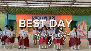 BEST DAY OF MY LIFE | Moving-Up Song Dance Steps | Selected SBTVHS Grade 10 Completers | Batch 2024