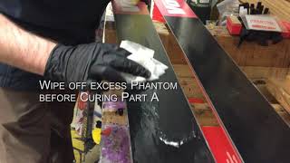 Applying DPS Phantom 2.0 base treatment