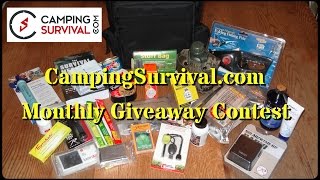 CampingSurvival.com Monthly Giveaway Contest!