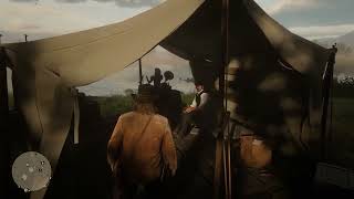 RDR2 | Great Reaction From Dutch When Arthur Gets Involved in an Argument