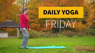 Friday Morning Energizing Yoga Routine, Get Energy For Your Day