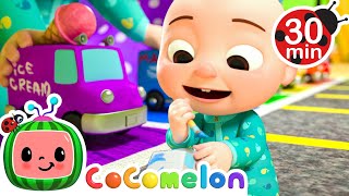 Painting The Toy Cars | COCOMELON | Moonbug Kids - Art for Kids 🖌️