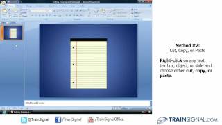 Cut, Copy, and Paste Text, Objects, and Slides in PowerPoint