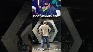 ZICO和BLACKPINK的Jennie合作新歌SPOT! 編舞超級嘻哈帥氣啦！鏡面版跳一下#spot #zico #jennie #BLACKPINK #KopGym #Dance