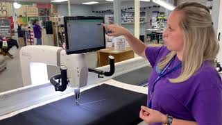 Using the Help tool on the Handi Quilter Pro-Stitcher