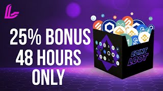 Investing in Crypto? Now is the time 25% Bonus