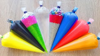 Making Slime with Piping Bags - Satisfyingly Slime Videos ASMR