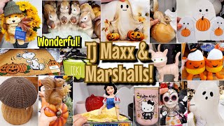 🧡WONDERFUL TJ MAXX & MARSHALLS SHOP WITH ME ! FALL & HALLOWEEN 🎃 2024