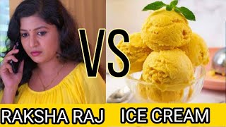 Santhwanam Aparna VS Ice Cream 😍😍 | Santhwanam Appu | Raksha Raj VS Ice Cream