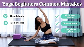 8 Common Mistakes Yoga Beginners Make & How to Correct | Yoga Tips for Beginners | Part 1