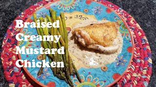 Braised Creamy Mustard Chicken