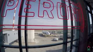 Alitalia A320 Bari BRI to Milan Linate LIN