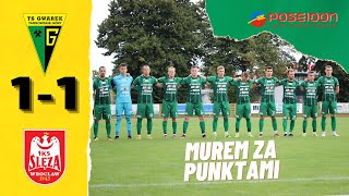 WAŻNY PUNKT | Gwarek 1-1 Ślęza | SKRÓT MECZU