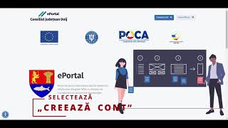 Cum îți creezi contul pentru ePortal