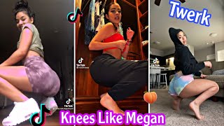 Knees Like Megan Dance 🍑| TikTok trend Compilation