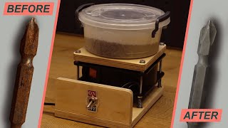 DIY Vibratory Tumbler | How to Build a Vibratory Tumbler for Polishing and Rust Removal