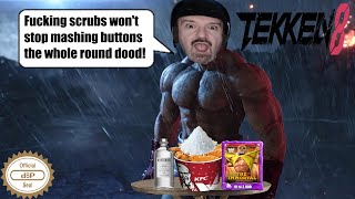 DSP tries it: Rage quitting Tekken 8, begging for comments, getting triggered and lashing out!