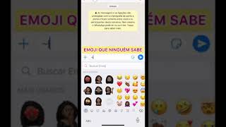 Emoji que ninguém sabe CHECK #shorts #shortsvideo