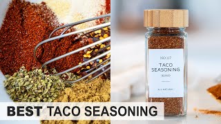 EASY HOMEMADE TACO SEASONING | healthy, no fillers or additives!