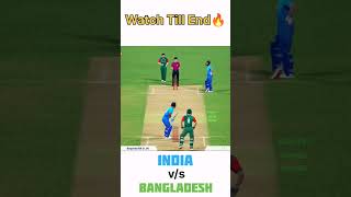 INDIA vs BANGLADESH 🔥 | India Win🎉 #shorts #indiavsbangladesh #worldcup2023