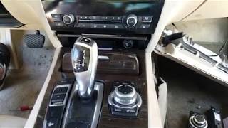 How to Remove I-Drive from BMW 750  2010 for Repair (I Drive).