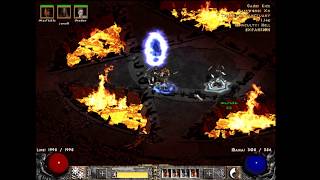 Diablo 2 LoD: kicksin vs all Hell bosses