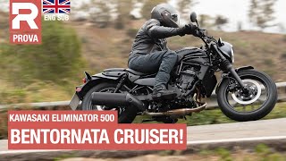 Kawasaki Eliminator 500 prova della sport cruiser per tutti come è fatta come va quanto costa