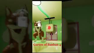 Banban 4 Kittysaurus Scary Jumpscares #shorts #gartenofbanban4 #banban4