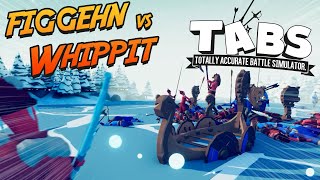 FEGIS I SKOGEN | TABS / Totally Accurate Battle Simulator | figgehn vs ChrisWhippit