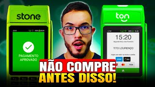 TON vs STONE // As Mais POTENTES! qual melhor maquininha para os negócios?