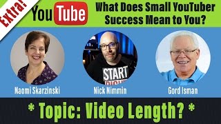 YouTube Tips for Beginners – Video Length