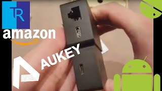 Multiporta Usb 3.1 Type c LAN  Hub Aukey