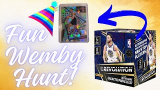 2023 Panini Revolution Basketball Hobby Box Review & Opening, 1st Look at a New Release, Wemby Hunt!