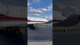 Citation Latitude Taxi and Takeoff