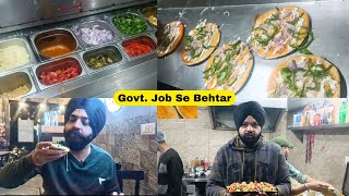 Paji Feels His Business Is Better Than Govt. Job. Hunger Fighter Fast Food Jalandhar Food Vlog