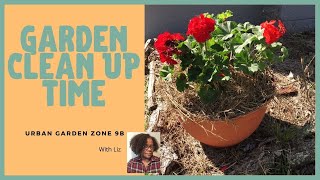 Come Work With Me, Garden Clean Up, Zone 9B