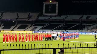 National Anthem • Legends League Cricket, Eden Gardens